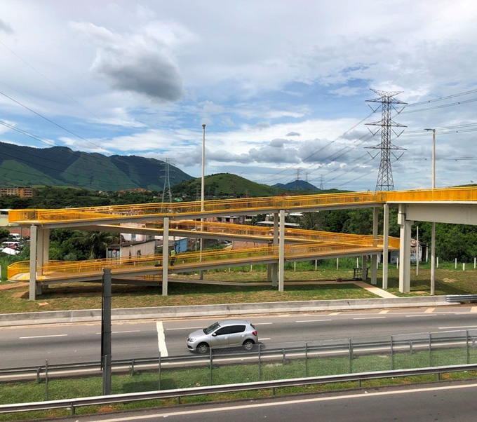 Rodovia Presidente Dutra terá passarelas na altura de Arujá