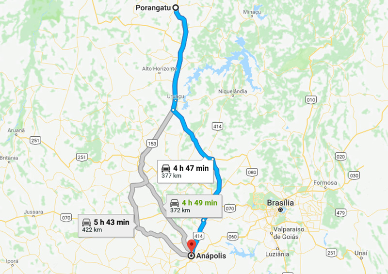 Trânsito Agora na Rodovia Belém Brasília BR 414