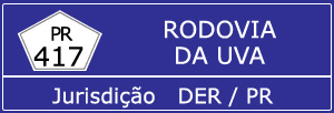 Trânsito Agora na Rodovia da Uva PR 417