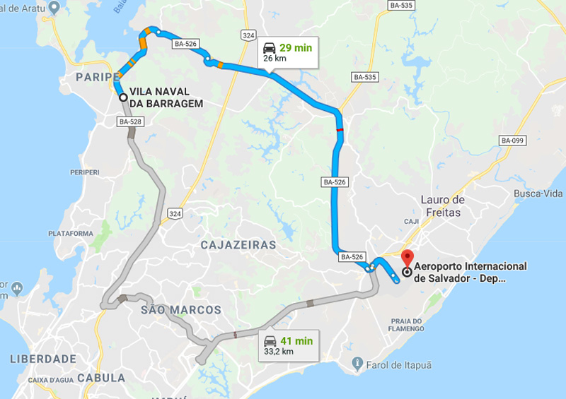 Trânsito Agora na Rodovia BA 526