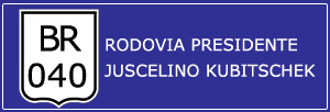 Trânsito Agora na Rodovia Presidente Juscelino Kubitschek BR 040