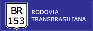 Trânsito Agora na  Rodovia Transbrasiliana BR 153
