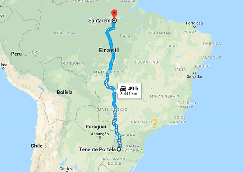 Trânsito Agora na Rodovia BR 163