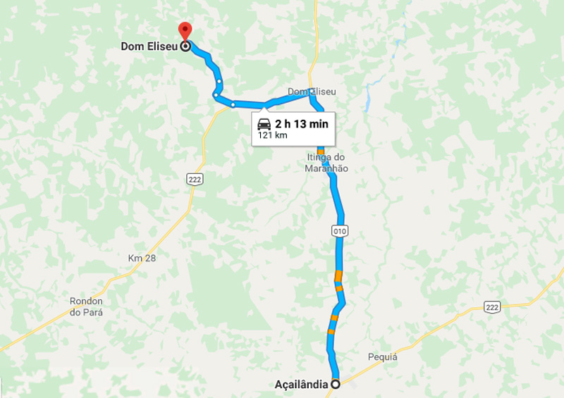Trânsito Agora na Rodovia Belém Brasília BR 222 Trânsito Agora na Rodovia Belém Brasília BR 222