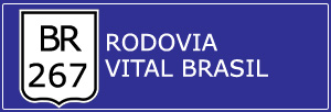 Trânsito Agora na Rodovia Vital Brazil BR 267