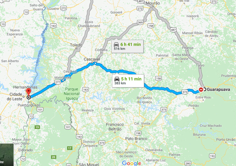 Trânsito Agora na Rodovia Eng. Tasso da Costa Rodrigues BR 277