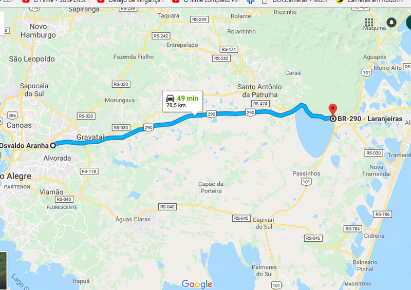 Trânsito Agora na Rodovia Osvaldo Aranha BR 290 (Rodovia Freeway) Trânsito Agora na Rodovia Osvaldo Aranha BR 290 (Rodovia Freeway)