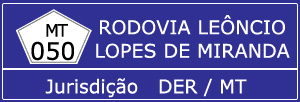 Trânsito Agora na Rodovia Leôncio Lopes de Miranda MT 050