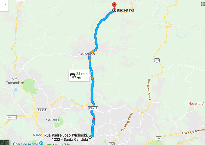 Trânsito Agora na Rodovia da Uva PR 417