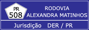Trânsito Agora na Rodovia Alexandra-Matinhos PR 508