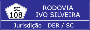 Trânsito Agora na Rodovia Ivo Silveira SC 108 Trânsito Agora na Rodovia Ivo Silveira SC 108
