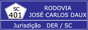 Trânsito Agora na Rodovia José Carlos Daux SC 401