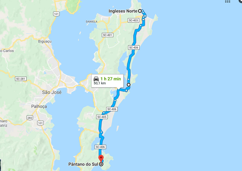 Trânsito Agora na Rodovia João Gualberto Soares SC 406
