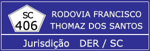 Trânsito Agora na Rodovia Francisco Thomaz dos Santos SC 406
