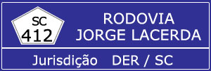 Trânsito Agora na Rodovia Jorge Lacerda SC 412