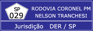 Câmeras Rodovia Coronel PM Nelson Tranchesi SP 029