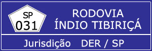 Rodovia Índio Tibiriçá SP 031 Rodovia Índio Tibiriçá SP 031