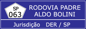 Trânsito Agora na Rodovia Padre Aldo Bolini SP 063