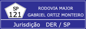 Câmeras Rodovia Major Gabriel Ortiz Monteiro SP 121