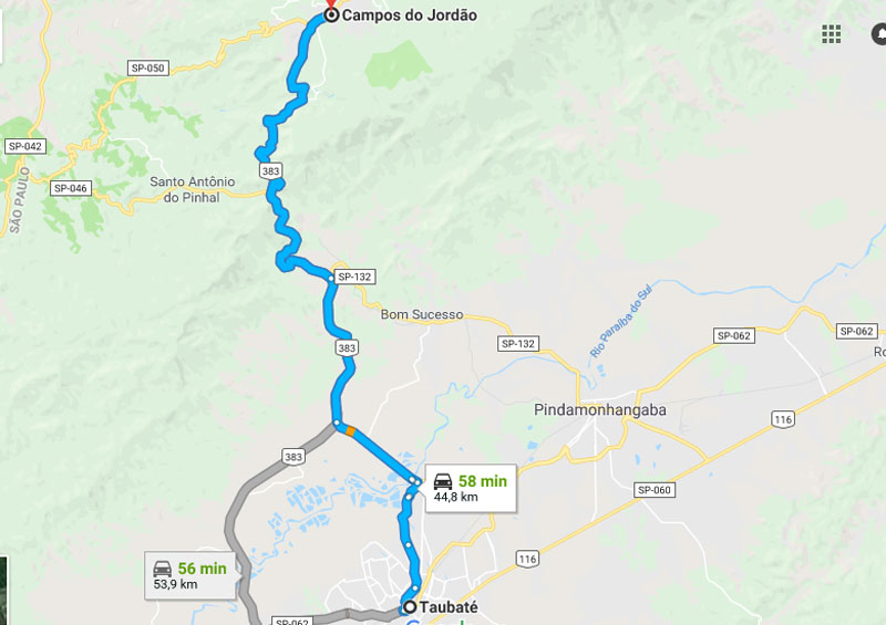 Trânsito Rodovia Floriano Rodrigues Pinheiro SP 123