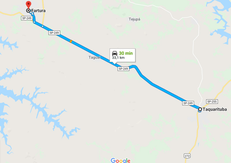 Trânsito Agora na Rodovia Alfredo de Oliveira Carvalho SP 249