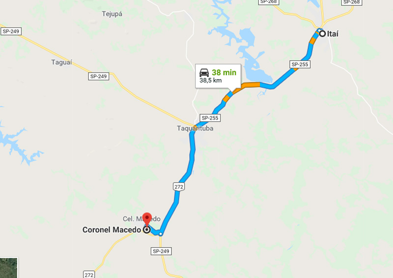 Trânsito Agora na Rodovia Eduardo Saigh SP 255