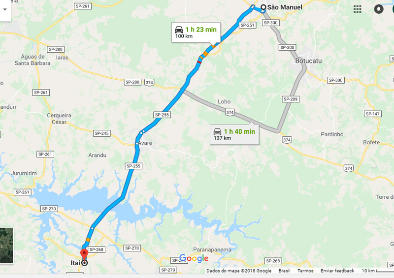 Trânsito Agora na Rodovia João Mellão SP 255
