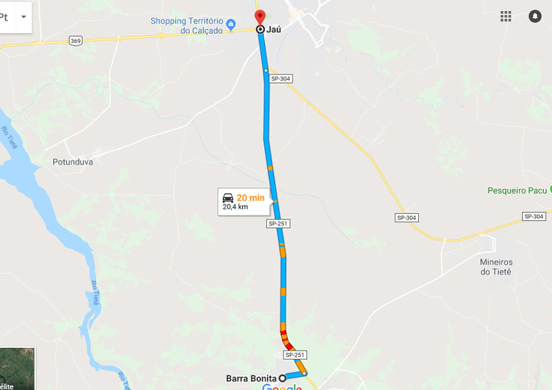 Trânsito Agora na Rodovia Otávio Pachêco de Almeida Prado SP 255
