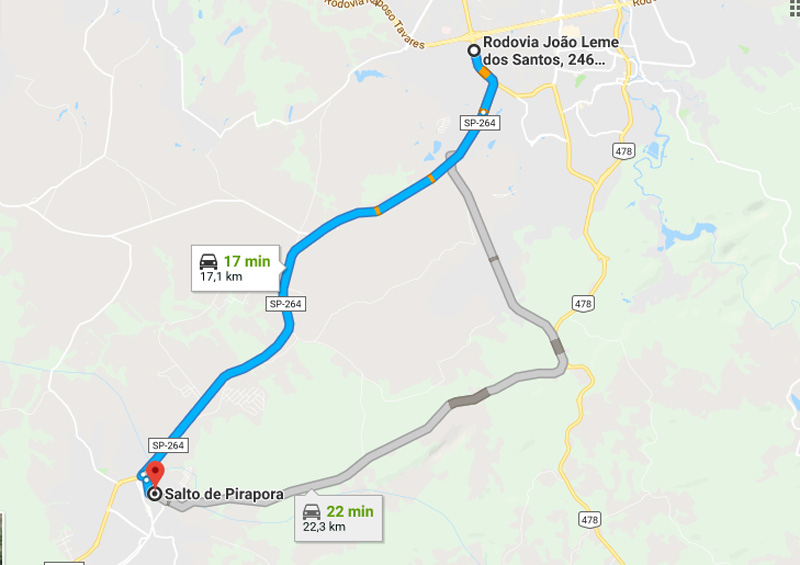 Trânsito Agora na Rodovia João Leme dos Santos SP 264