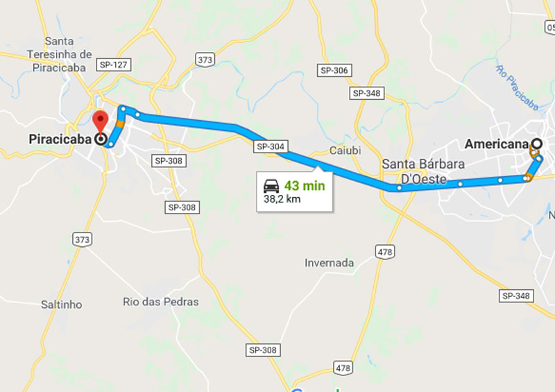 Trânsito Agora na Rodovia Luiz de Queiroz SP 304