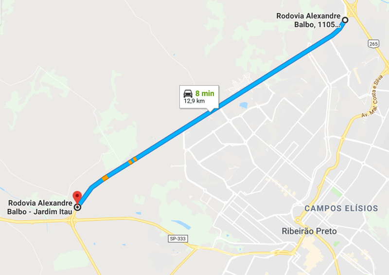 Trânsito Agora na Rodovia Alexandre Balbo SP 328