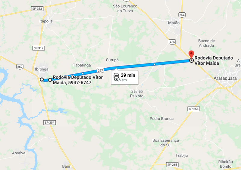 Trânsito Agora na Rodovia Deputado Victor Maida SP 331