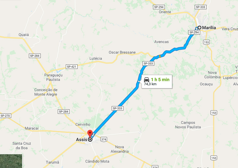 Trânsito Agora na Rodovia Rachid Rayes SP 333