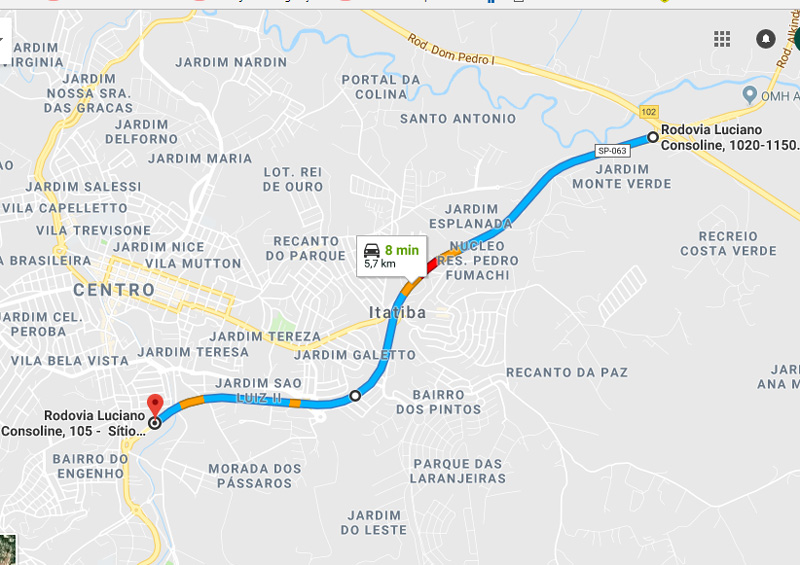 Trânsito Agora na Rodovia Luciano Consoline SP 063