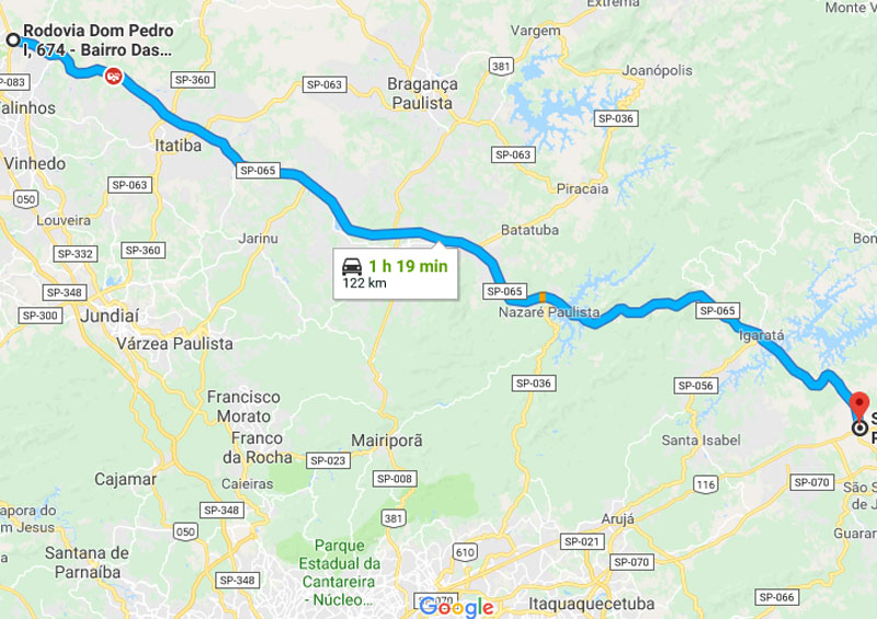 Trânsito Agora na Rodovia Dom Pedro I SP 065