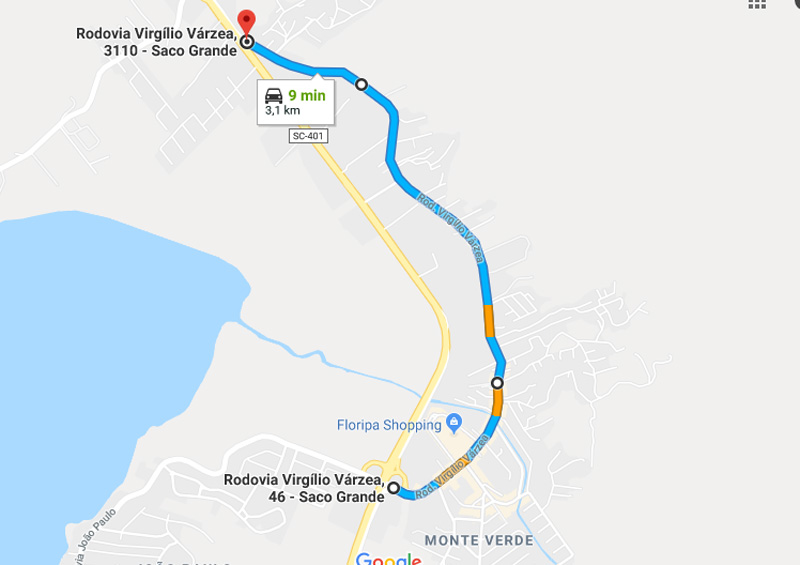 Trânsito Agora na Rodovia Virgilio Várzea