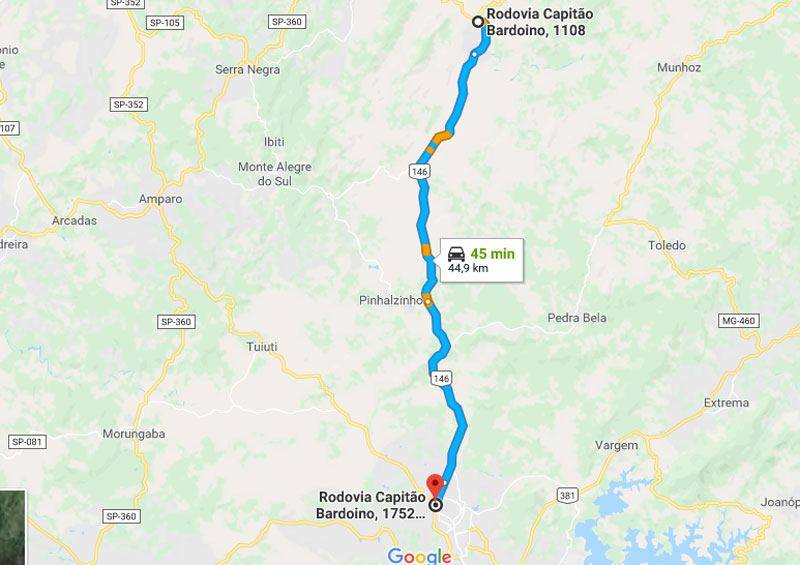 Trânsito Rodovia Pedro Astenori Marigliani SP 008 