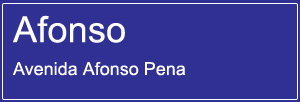 Avenida Afonso Pena